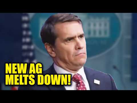 Trump's New Attorney General SNAPS During First Press Conference