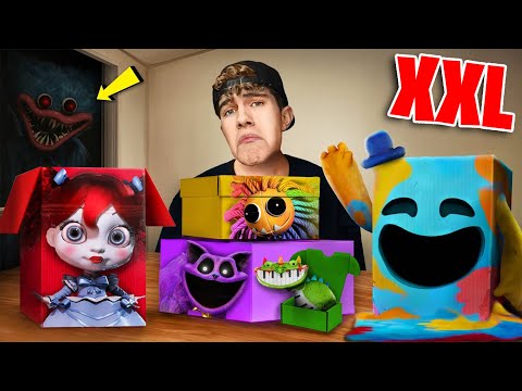 NEVER OPEN ALL POPPY PLAYTIME CHAPTER 4 MYSTERY BOXES at 3 AM!!