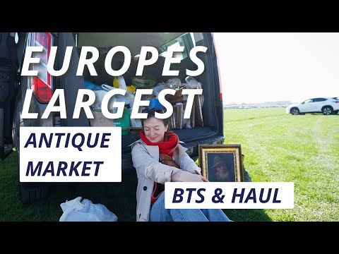 Europes LARGEST Antique Market, Newark | Antique Roadtrip No. 4 ENGLAND