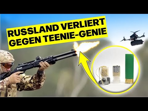 Ukrainischer Teenager findet geniale Methode, russische Drohnen auszuschalten