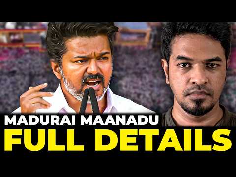 TVK Vijay Madurai Speech Explained ! 🤯 | Madan Gowri | MG Squad 🖖🏻