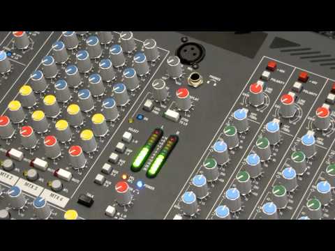 Setting vocal gain using an analog console (A&H GL-2400)
