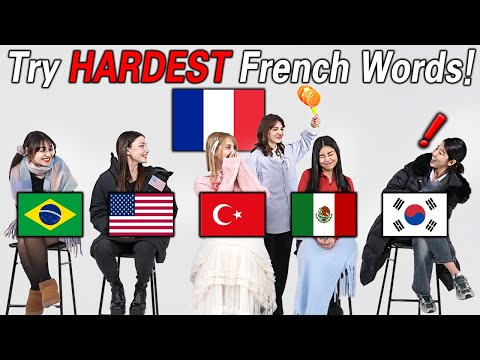 French Is Easy!! l People Try To Pronounce The Hardest French Words!