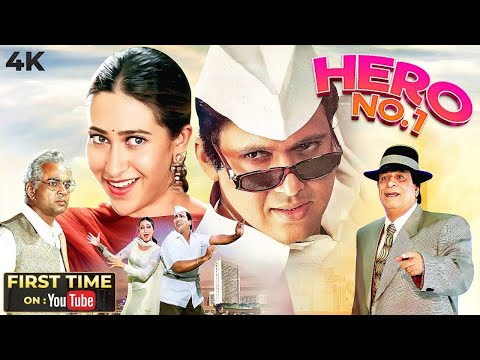 Hero No. 1 (1997) Full Movie With English Subtitles - (4K) Govinda, Karishma Kapoor & Kader Khan