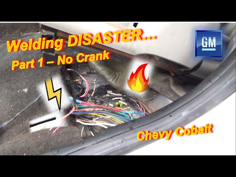 Welding DISASTER... (Part 1 - No Crank/No Comm after Harness FIRE?)