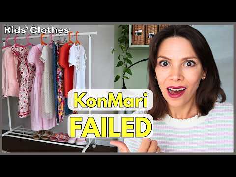 I Tried KonMari with My Kids' Clothes...It Failed