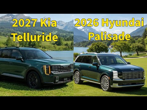 2027 Kia Telluride vs 2026 Hyundai Palisade - Ultimate 3-Row SUV Comparison & Review