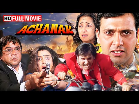 Achanak (1998) 🔥 Full Hindi Movie HD | Govinda | Manisha Koirala | 90s Action Thriller