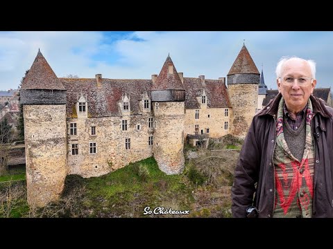 Le château de Culan a un nouveau propriétaire. Visite avant restauration