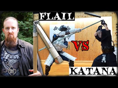 They See Him Flailin' They Hatin'... War Flail vs. Katana Fight Reaction
