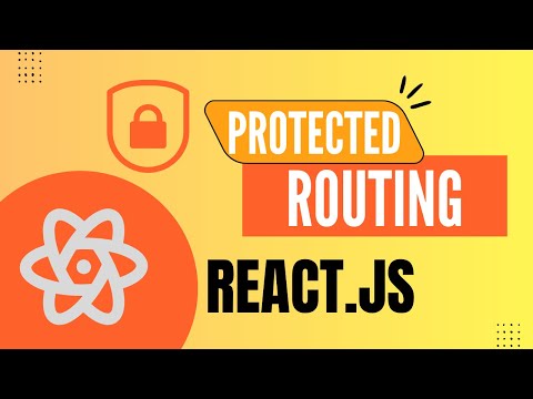 Protected Routes in React.js | Login Logout Flow using localStorage | React Authentication