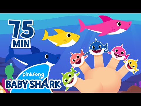 🖐️Baby Shark Finger Family Songs and Stories | +Compilation | Baby Shark Official