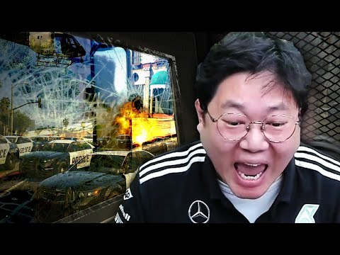 감스트 GTA5 경찰도 포기한 '끝판왕 자동차'