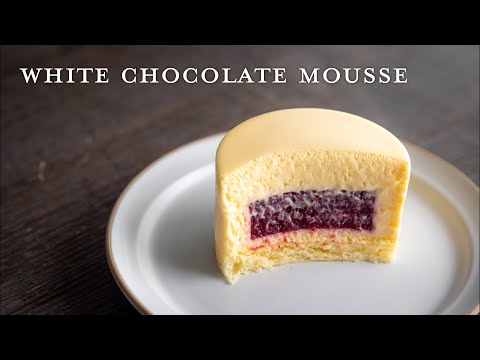 [ White Chocolate Mousse with Griotte Cherry ] Chef Patissier teaches you