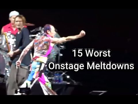 15 Worst Onstage Meltdowns 