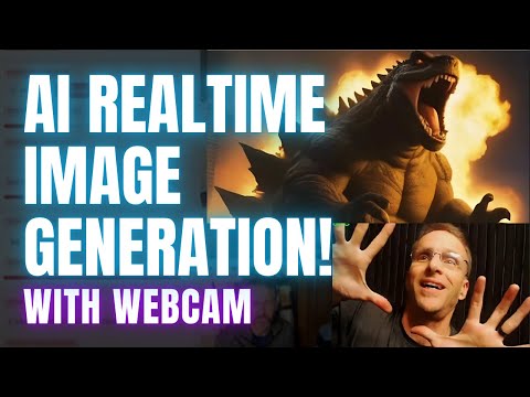 AI Realtime Image Generation with Webcam & ComfyUI