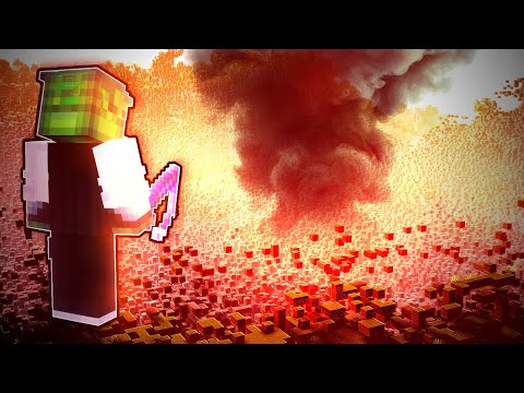 Coding a Nuclear Orbital Strike Cannon with ONLY Command Blocks and Blowing up a Famous Youtuber!