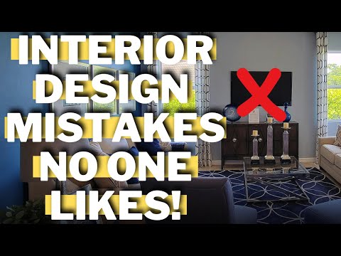Interior Design Mistakes People Don’t Want To See In Our Homes!