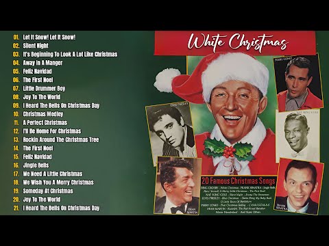 Nat King Cole, Brenda Lee, Bing Crosby ❄️ Ultimate Classic Christmas Oldies Playlist