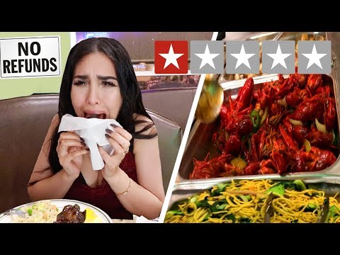 EATING at the WORST REVIEWED BUFFET in MY CITY (1 STAR)