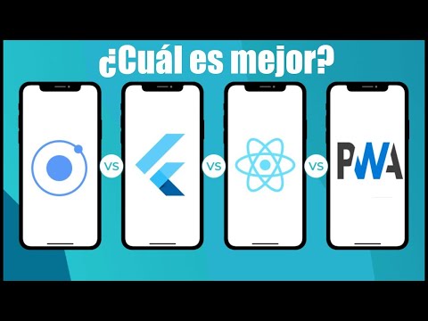 PWA vs Flutter vs React Native vs Ionic