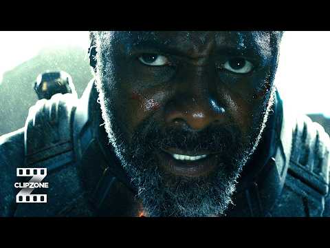 The Suicide Squad | Bloodsport Goes Up Against Peacemaker | ClipZone: Heroes & Villains