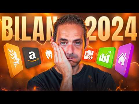 Je te dévoile le BILAN 2024 de mes différents Business (Formation, Ecommerce, affiliation...)