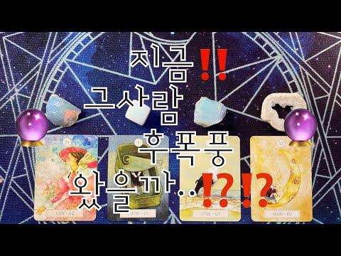 타로- 지금 그사람 후폭풍 왔을까..?