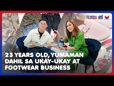 23 Years Old, Yumaman Dahil sa Ukay-ukay at Footwear Business | DTI ASENSO PILIPINO