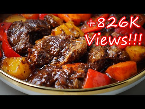 SOLVE NANAMAN ANG HANDAAN PAG GANITO KASARAP ANG BEEF MECHADO! SARSA PA LANG, BABALIK BALIKAN TALAGA