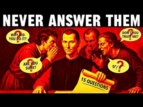 15 Questions Liars Ask to Manipulate You - Machiavelli's Reverse Psychology Tactics