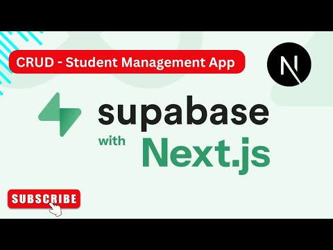 Next js 15 with Supabase Full CRUD Tutorial | Ultimate Beginner to Pro Guide! 💡