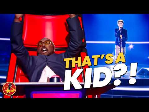 Coaches Were SPEECHLESS – Kids That Sing Like ADULTS on The Voice!