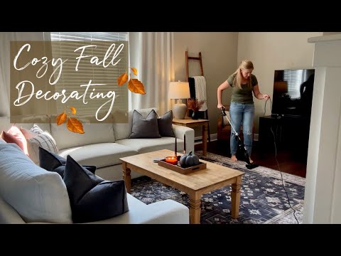 Relaxing FALL Cleaning and Decorating | Cozy Fall Decorating Ideas