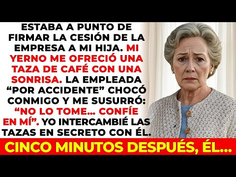 Mi Yerno Me Ofreció Un Café Antes De La Reunión. La Empleada Lo Tiró A Propósito. Eso Había…