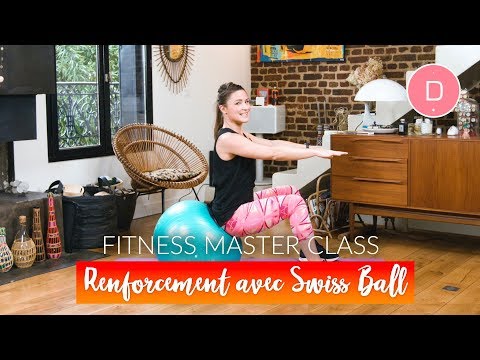 Exercices avec Swiss ball  (20 min)– Fitness Master Class