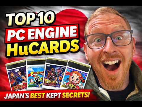 Top 10 PC Engine HuCards (Japan's BEST Kept Secrets)