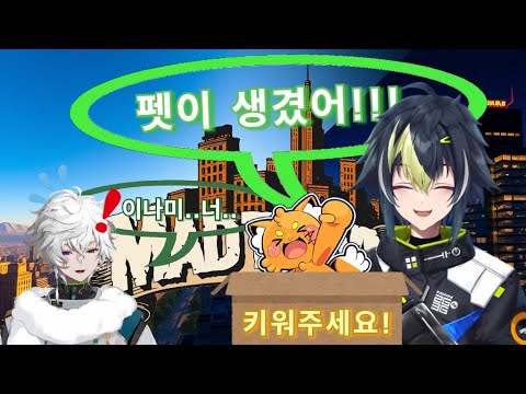 [니지산지/이나미 라이] 이나미에게 펫이 생겼대요...※놀람주의※