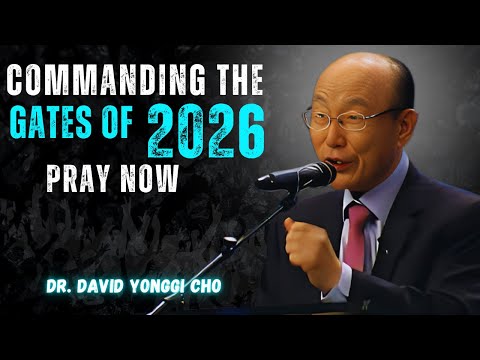COMMANDING THE GATES OF 2026: THIS PRAYER IS MANDATORY | Dr. DAVID YONGGI CHO