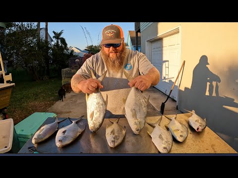 The MOST EXPENSIVE fish in Florida - Pompano!! Catch Clean Cook! We limited out!