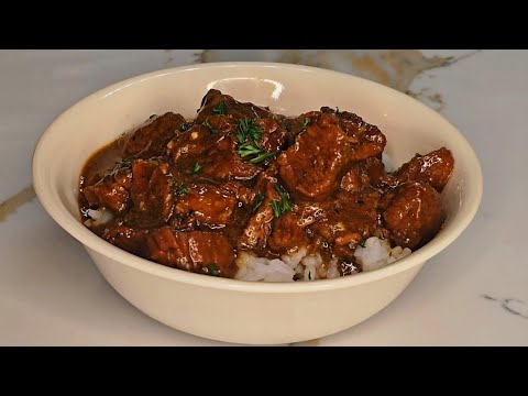 Southern Pepper Steak Stew | Tender Beef with Onions & Sweet Peppers