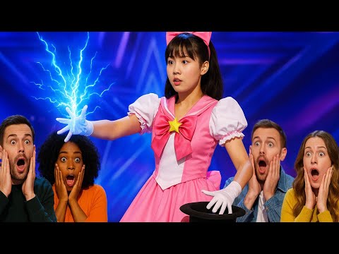 ✨ Magic Girl Shocks Everyone | 15-Minute AGT Style Illusion Show