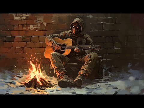 2 Hours of Post Apocalyptic Acoustic Guitar (S.T.A.L.K.E.R/Metro inspired with campfire ambience)