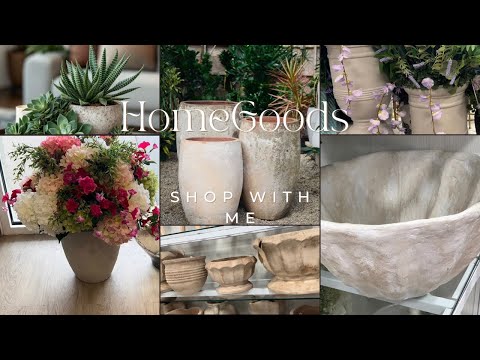 HomeGoods Shop With Me || New Home Decor Shopping Ideas || Spring Decor