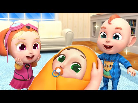 My Big Brother Song | Taking Care of Baby | Baby Care Song | Rosoo Nursery Rhymes & Kids Songs