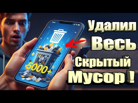 КАК ЧИСТИТЬ ВЕСЬ КЭШ ( cache ) НА ЛЮБОМ АНДРОИД ? Почему твой телефон забит мусором? Решение здесь!