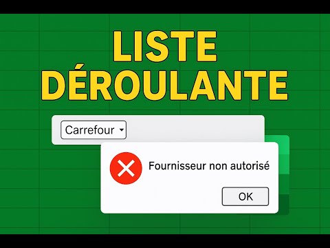 🔥 LISTES DÉROULANTES DÉPENDANTES DANS EXCEL : de SIMPLE à ULTRA DYNAMIQUE