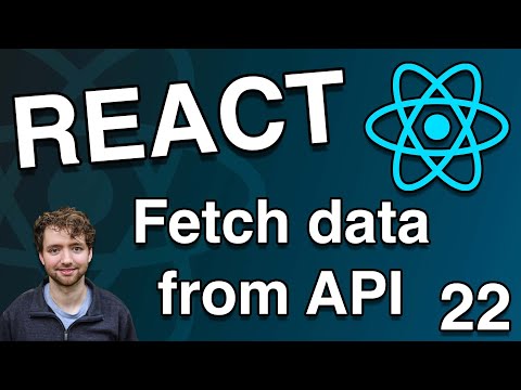 Fetch an API to Display on Page - React Tutorial 22