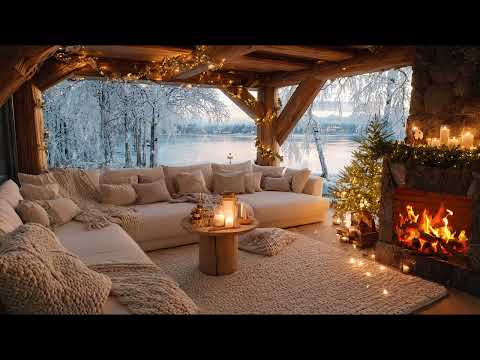Peaceful Snowy Christmas Eve 🎄🌨️ | Calm Holiday Ambience to Unwind