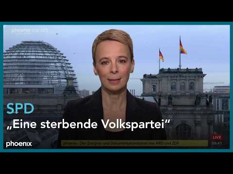 phoenix nachgefragt mit Hannah Bethke u.a. zur SPD am 10.12.25